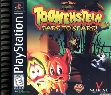 Tiny Toon Adventures - Toonenstein - Dare to Scare! (US) box cover front